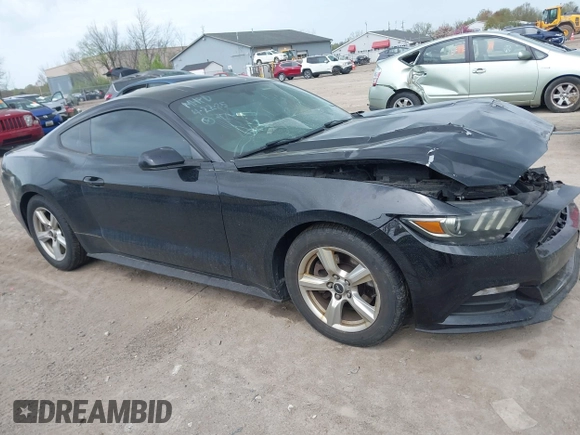 2015 Ford Mustang V6 with VIN 1FA6P8AM6F5305588, listed as a IAAI auction lot 42106438 with 100,864 mi miles and . Bid and sale history available at carsss.com. Image 13.