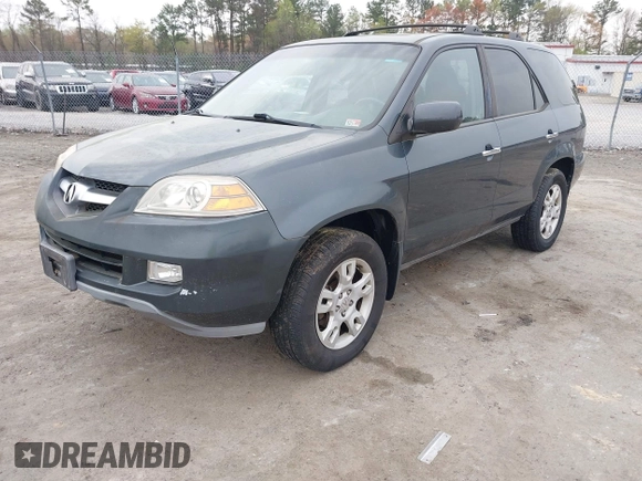 2005 Acura MDX Touring with VIN 2HNYD18915H504943, listed as a IAAI auction lot 41968440 with 258,157 mi miles. Bid and sale history available at carsss.com. Image 2.