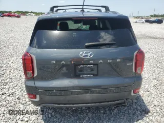 2022 Hyundai Palisade SEL z VIN KM8R3DHE2NU391329, wystawiony jako Copart lot #56842765 z przebiegiem 60 436 mil mil oraz Szkoda całkowita • Salvage title. Historia ofert i sprzedaży dostępna na DreamBid. Obrazek 6.