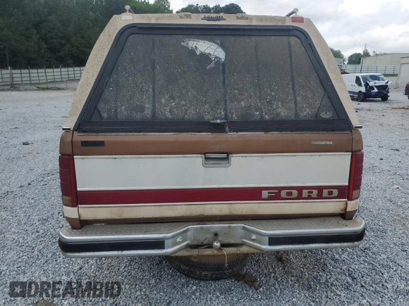 1986 Ford F-150 with VIN 1FTEX15N0GKB33304, listed as a Copart auction lot 54097465 with 23,455 mi miles and Clean Title. Bid and sale history available at carsss.com. Image 6.