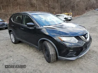2016 Nissan Rogue SV with VIN KNMAT2MV6GP651437, listed as a Copart auction lot 41403585 with 189,693 mi miles and Salvage Title. Bid and sale history available at carsss.com. Image 4.