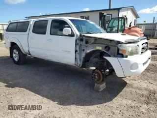 2010 Toyota Tacoma PreRunner with VIN 3TMKU4HN0AM024818, listed as a Copart auction lot 55816305 with 111,527 mi miles and Salvage title. Bid and sale history available at DreamBid. Image 4.