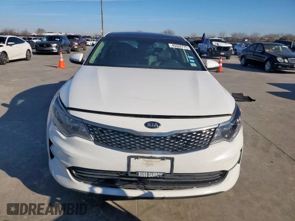 2018 Kia Optima EX with VIN 5XXGU4L38JG209227, listed as a Copart auction lot 45322775 with 88,547 mi miles and Salvage Title. Bid and sale history available at carsss.com. Image 5.