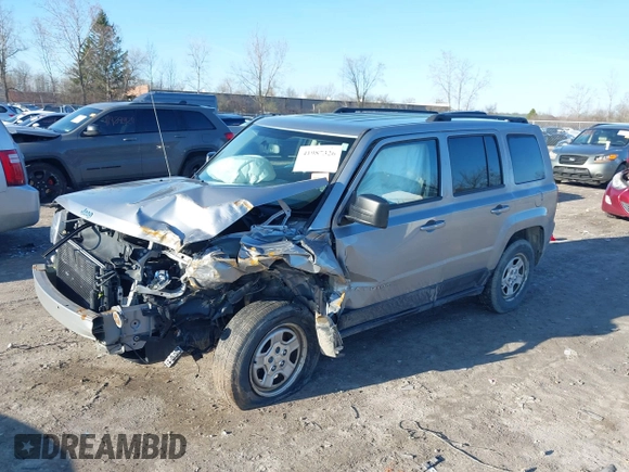 2016 Jeep Patriot Sport with VIN 1C4NJRBB1GD719198, listed as a IAAI auction lot 41987326 with 155,886 mi miles and . Bid and sale history available at carsss.com. Image 18.