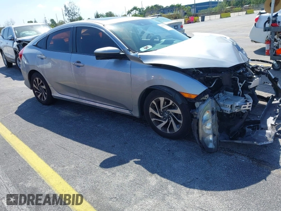 2017 Honda Civic Sedan EX with VIN 19XFC2F81HE037541, listed as a IAAI auction lot 41804761 with 119,550 mi miles. Bid and sale history available at carsss.com. Image 1.