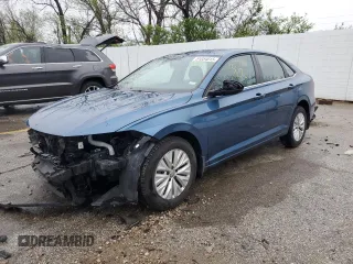 2019 Volkswagen Jetta S z VIN 3VWCB7BUXKM248821, wystawiony jako Copart lot #51854615 z przebiegiem 56 820 mil mil oraz Szkoda całkowita • Salvage title. Historia ofert i sprzedaży dostępna na DreamBid. Obrazek 1.