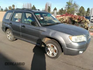 2007 Subaru Forester X with VIN JF1SG636X7H735027, listed as a IAAI auction lot 41468696 with 1 mi miles. Bid and sale history available at carsss.com. Image 1.