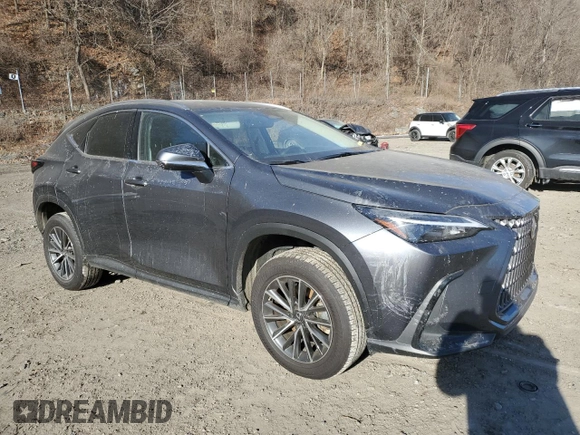 2023 Lexus NX with VIN JTJAGCEZ6P5005304, listed as a Copart auction lot 87232564 with 11,334 mi miles and Salvage Title. Bid and sale history available at carsss.com. Image 4.
