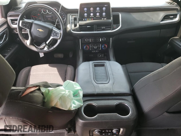 2021 Chevrolet Tahoe LS z VIN 1GNSKMKD0MR315982, wystawiony jako Copart lot #52740585 z przebiegiem 54 954 mil mil oraz Szkoda całkowita • Salvage title. Historia ofert i sprzedaży dostępna na DreamBid. Obrazek 8.