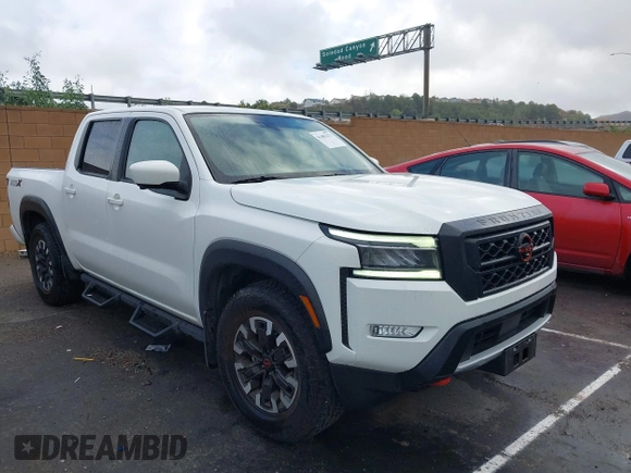 2022 Nissan Frontier SV with VIN 1N6ED1EJ4NN664827, listed as a IAAI auction lot 41482273 with 29,067 mi miles and . Bid and sale history available at DreamBid. Image 1.