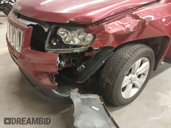 2017 Jeep Compass Latitude with VIN 1C4NJDEB5HD191178, listed as a IAAI auction lot 41211543 with 116,130 mi miles and . Bid and sale history available at DreamBid. Image 6.