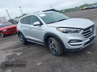 2017 Hyundai Tucson Sport with VIN KM8J3CA29HU596173, listed as a IAAI auction lot 42191106 with 52,598 mi miles and . Bid and sale history available at DreamBid. Image 1.