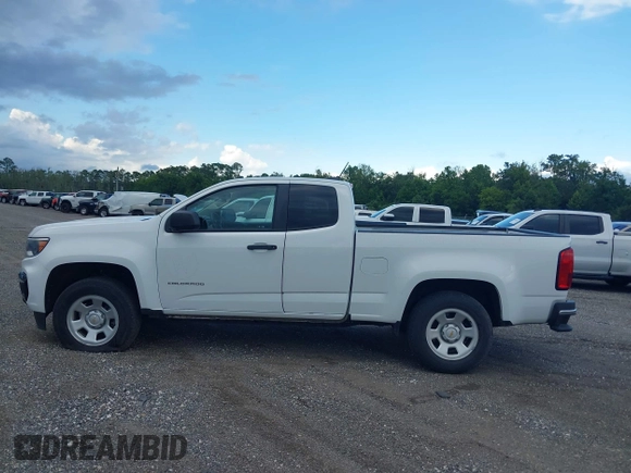 2021 Chevrolet Colorado 2WD Work Truck with VIN 1GCHSBEA1M1280750, listed as a IAAI auction lot 42539883 with 163,224 mi miles and . Bid and sale history available at DreamBid. Image 14.