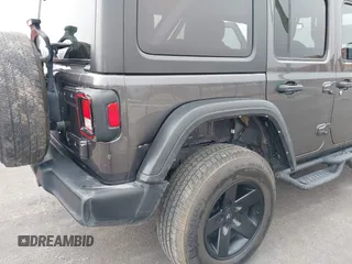 2021 Jeep Wrangler Unlimited Willys with VIN 1C4HJXDM4MW825094, listed as a IAAI auction lot 41515794 with 41,653 mi miles and . Bid and sale history available at DreamBid. Image 18.