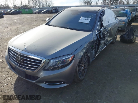 2015 Mercedes-Benz S 550 with VIN WDDUG8FB2FA107693, listed as a IAAI auction lot 41684610 with Not provided miles and . Bid and sale history available at DreamBid. Image 16.
