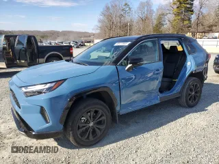 2024 Toyota RAV4 Hybrid XSE with VIN 4T3E6RFV1RU143396, listed as a Copart auction lot 88472855 with 21,868 mi miles and Salvage Title. Bid and sale history available at DreamBid. Image 1.