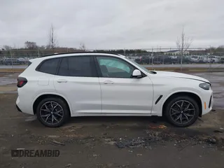 2024 BMW X3 xDrive30i with VIN 5UX53DP00R9W05606, listed as a IAAI auction lot 41730750 with 28,781 mi miles and . Bid and sale history available at DreamBid. Image 13.