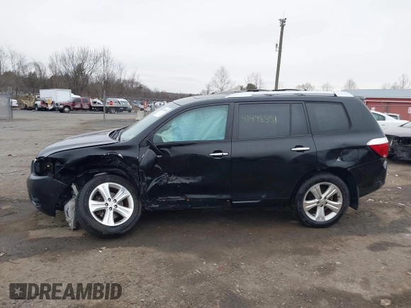 2010 Toyota Highlander Limited with VIN 5TDDK3EH7AS016092, listed as a IAAI auction lot 41498551 with 126,089 mi miles and . Bid and sale history available at DreamBid. Image 13.