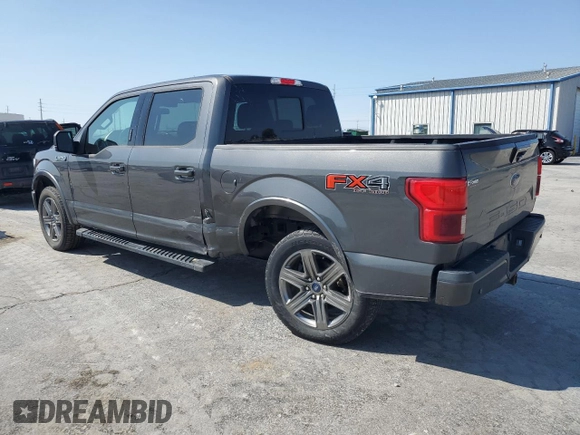 2020 Ford F-150 XL with VIN 1FTEW1E56LKD74166, listed as a Copart auction lot 50786185 with 149,417 mi miles and Salvage Title. Bid and sale history available at carsss.com. Image 2.
