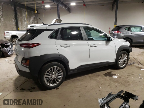 2020 Hyundai Kona SEL with VIN KM8K22AA6LU428962, listed as a Copart auction lot 70514842 with 21,265 mi miles. Bid and sale history available at carsss.com. Image 3.
