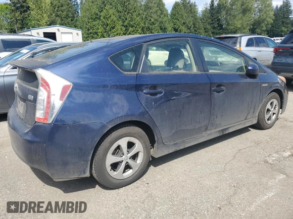 2012 Toyota Prius One with VIN JTDKN3DU7C1613594, listed as a Copart auction lot 55505835 with 200,296 mi miles and Clean Title. Bid and sale history available at DreamBid. Image 3.