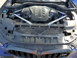 2024 BMW X5 M60i with VIN 5UX33EU07R9U78919, listed as a Copart auction lot 70676234 with 14,301 mi miles and Salvage Title. Bid and sale history available at carsss.com. Image 12.