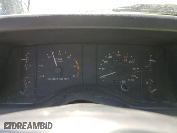 1993 Ford Mustang with VIN 1FACP44M3PF147651, listed as a Copart auction lot 69528314 with 49,510 mi miles and Clean title. Bid and sale history available at DreamBid. Image 9.