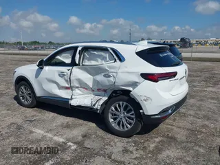 2022 Buick Envision Preferred with VIN LRBAZLR44ND137510, listed as a IAAI auction lot 41935230 with 34,707 mi miles. Bid and sale history available at carsss.com. Image 3.