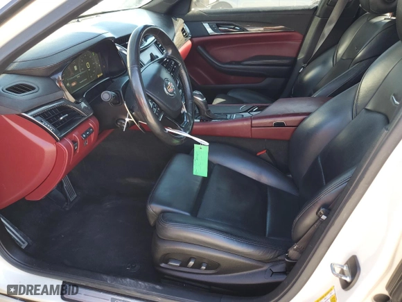 2014 Cadillac CTS Sedan Premium AWD with VIN 1G6AZ5S30E0145483, listed as a Copart auction lot 76355864 with 89,917 mi miles and Salvage Title. Bid and sale history available at carsss.com. Image 7.