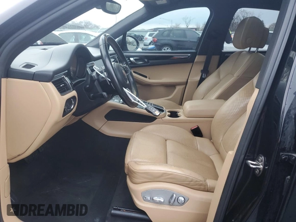 2017 Porsche Macan S with VIN WP1AB2A52HLB12876, listed as a Copart auction lot 44600975 with 108,481 mi miles and Salvage title. Bid and sale history available at DreamBid. Image 7.