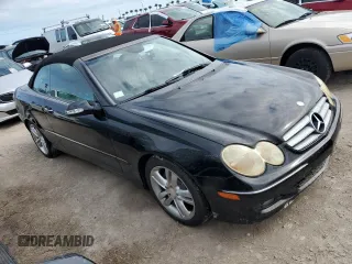 2009 Mercedes-Benz CLK 350 with VIN WDBTK56F39T108168, listed as a Copart auction lot 76090024 with Not Provided miles and Salvage Title. Bid and sale history available at DreamBid. Image 4.