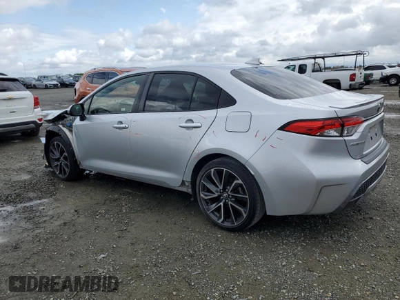 2020 Toyota Corolla SE with VIN JTDS4RCE4LJ006603, listed as a Copart auction lot 50225155 with 63,614 mi miles and Salvage Title. Bid and sale history available at DreamBid. Image 2.