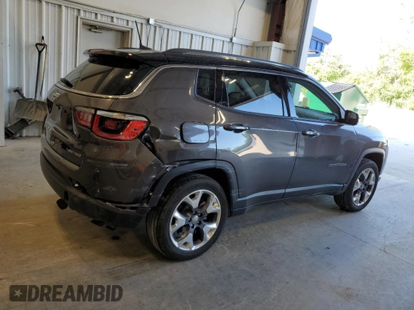 2020 Jeep Compass Limited z VIN 3C4NJDCB6LT204350, wystawiony jako Copart lot #63216935 z przebiegiem 54 766 mil mil oraz Szkoda całkowita • Salvage title. Historia ofert i sprzedaży dostępna na DreamBid. Obrazek 3.