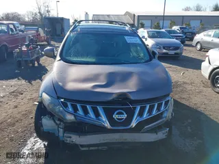 2010 Nissan Murano LE with VIN JN8AZ1MW3AW114351, listed as a IAAI auction lot 41884156 with 233,983 mi miles. Bid and sale history available at carsss.com. Image 13.