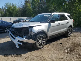 2017 Ford Explorer Sport z VIN 1FM5K8GT2HGB84385, wystawiony jako Copart lot #60561665 z przebiegiem 228 579 mil mil oraz Szkoda całkowita • Salvage title. Historia ofert i sprzedaży dostępna na DreamBid. Obrazek 1.