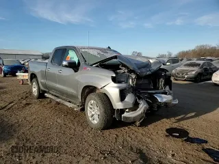 2023 Chevrolet Silverado 1500 LT with VIN 1GCRDDED6PZ209828, listed as a Copart auction lot 82748454 with 0 mi miles and Salvage Title. Bid and sale history available at carsss.com. Image 10.