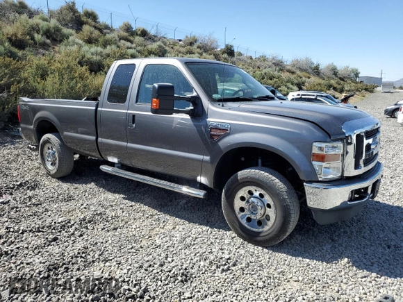 2010 Ford F-250 XL with VIN 1FTSX2BR7AEB17560, listed as a Copart auction lot 61252175 with 66,591 mi miles and Salvage title. Bid and sale history available at DreamBid. Image 4.