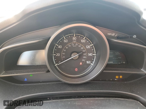 2018 Mazda 3 Sport with VIN 3MZBN1U77JM183772, listed as a Copart auction lot 75285384 with 70,963 mi miles and Clean Title. Bid and sale history available at DreamBid. Image 9.