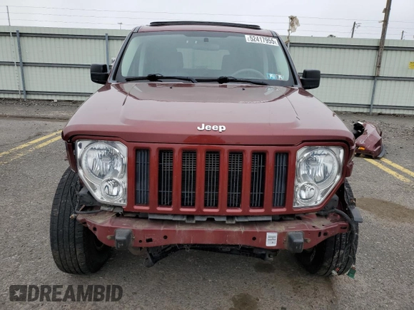 2008 Jeep Liberty Sport with VIN 1J8GN28K78W233375, listed as a Copart auction lot 52417955 with 170,594 mi miles and Salvage Title. Bid and sale history available at carsss.com. Image 5.