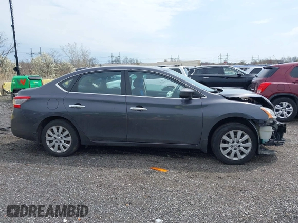 2014 Nissan Sentra SV with VIN 3N1AB7AP7EL666921, listed as a IAAI auction lot 42011775 with 153,728 mi miles and . Bid and sale history available at DreamBid. Image 13.