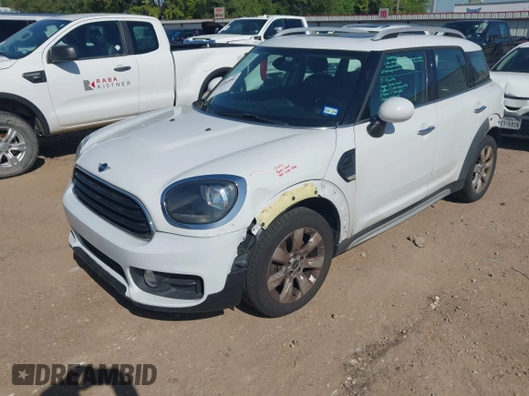 2019 MINI Countryman Cooper with VIN WMZYS7C53K3F45854, listed as a IAAI auction lot 41884080 with 114,524 mi miles and . Bid and sale history available at DreamBid. Image 2.