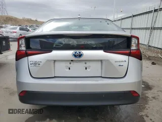 2022 Toyota Prius L Eco with VIN JTDKAMFU9N3160987, listed as a Copart auction lot 47665885 with 154,509 mi miles and Salvage Title. Bid and sale history available at DreamBid. Image 6.