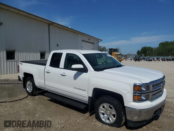 2015 Chevrolet Silverado 1500 LT with VIN 1GCVKREH1FZ206399, listed as a Copart auction lot 56627295 with 138,782 mi miles and Clean Title. Bid and sale history available at DreamBid. Image 4.