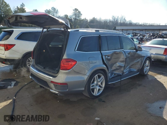 2015 Mercedes-Benz GL-Class GL 550 with VIN 4JGDF7DE4FA591740, listed as a Copart auction lot 37655723 with 189,163 mi miles. Bid and sale history available at carsss.com. Image 3.