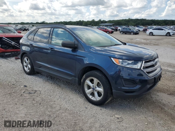 2017 Ford Edge SE with VIN 2FMPK3G94HBB68504, listed as a Copart auction lot 62898565 with 127,637 mi miles and Salvage title. Bid and sale history available at DreamBid. Image 4.