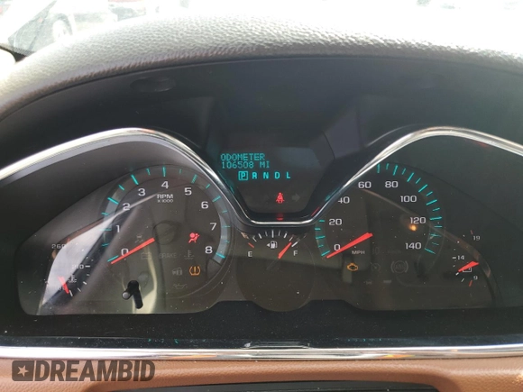 2015 Chevrolet Traverse LT with VIN 1GNKRGKD7FJ137258, listed as a Copart auction lot 55013565 with 106,508 mi miles and Clean Title. Bid and sale history available at carsss.com. Image 9.