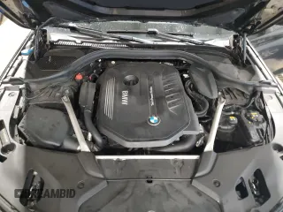 2019 BMW 5 Series 540i xDrive with VIN WBAJE7C54KWD55016, listed as a Copart auction lot 56281805 with 49,623 mi miles and Salvage title. Bid and sale history available at DreamBid. Image 11.