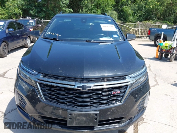 2022 Chevrolet Equinox RS with VIN 2GNAXMEV7N6147403, listed as a IAAI auction lot 42695434 with 68,645 mi miles and . Bid and sale history available at DreamBid. Image 6.
