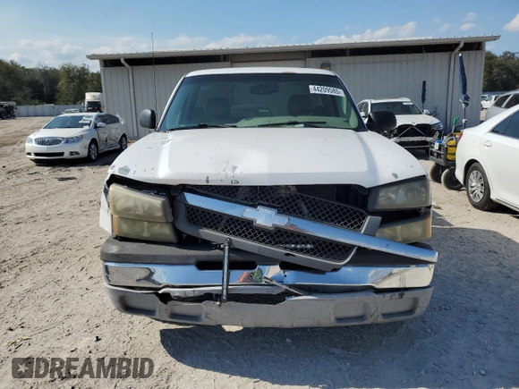 2004 Chevrolet Silverado 1500 Work Truck with VIN 1GCEC14X64Z229262, listed as a Copart auction lot 44209585 with 279,351 mi miles and Salvage Title. Bid and sale history available at carsss.com. Image 5.