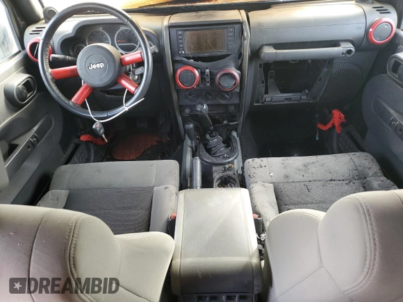 2010 Jeep Wrangler Unlimited Rubicon with VIN 1J4HA6H19AL192027, listed as a Copart auction lot 47499715 with Not provided miles and Non repairable. Bid and sale history available at DreamBid. Image 8.
